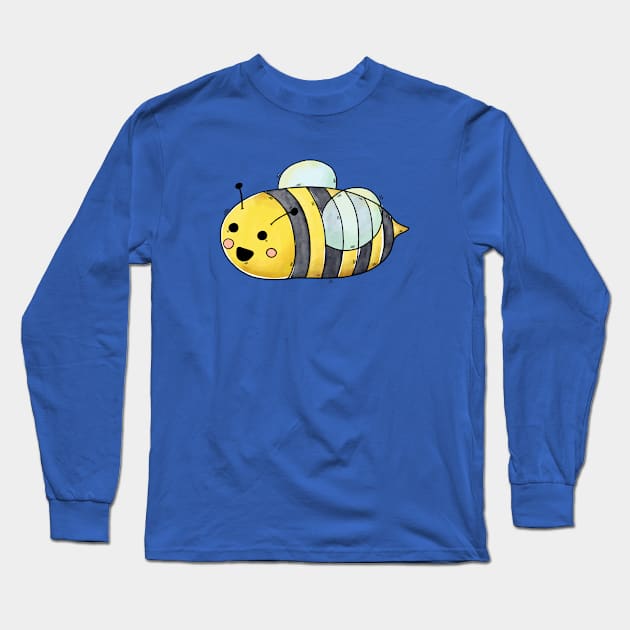 Cute & Kawaii Bee Long Sleeve T-Shirt by UniqueDesignsCo